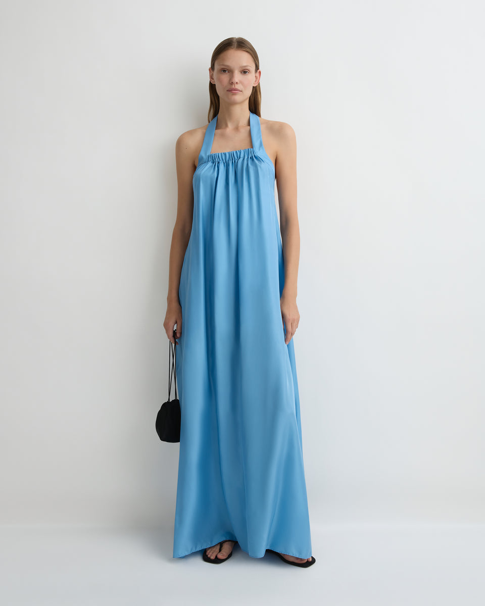 Marfa Silk Halter Maxi Dress Dusk BONDI BORN® Dresses BONDI BORN INTL Marfa Silk Halter Maxi Dress Dusk BONDI BORN® Dresses BONDI BORN INTL