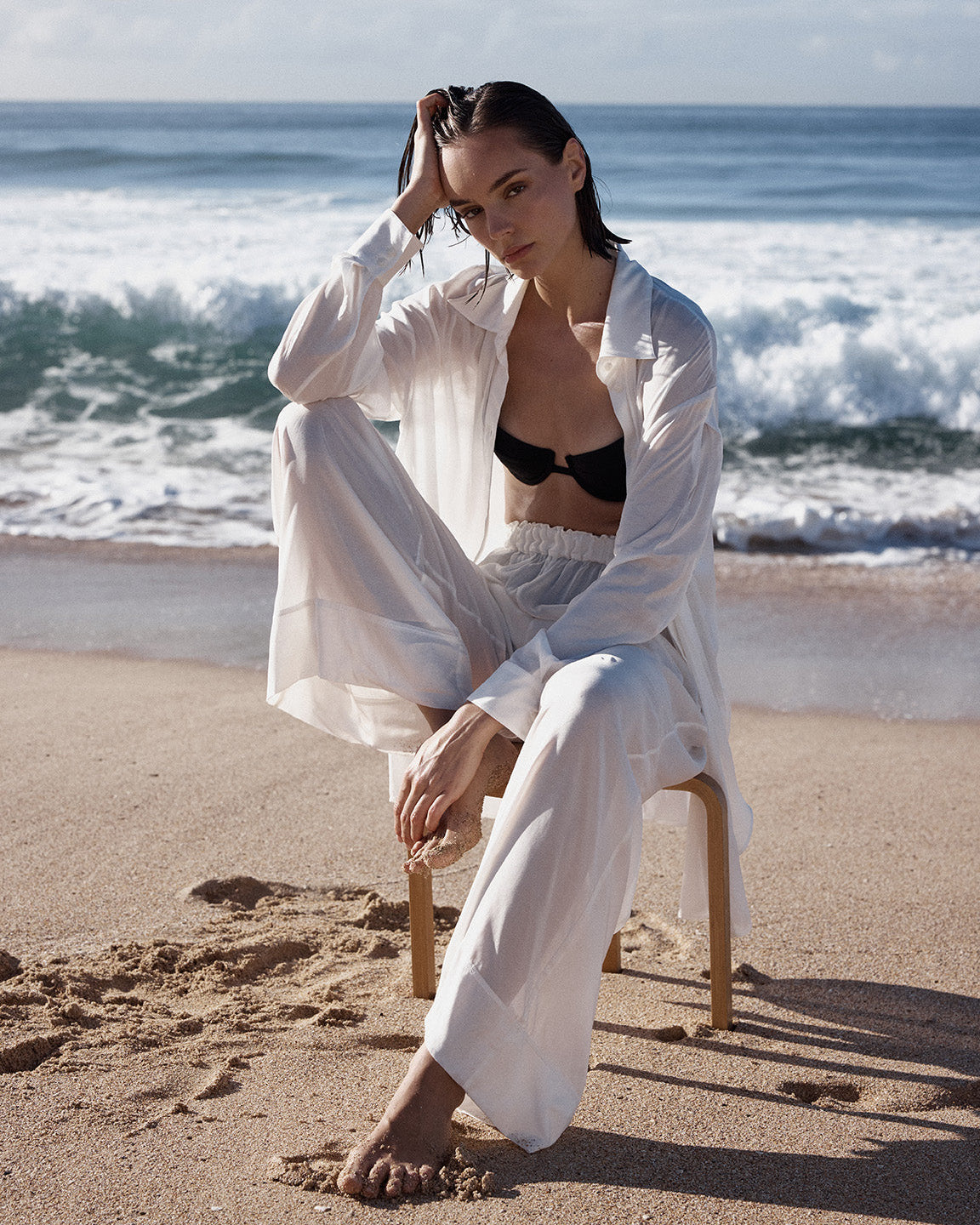 bondi beach dress code BORN® A-line Elsa in her dress Size:40 x 32