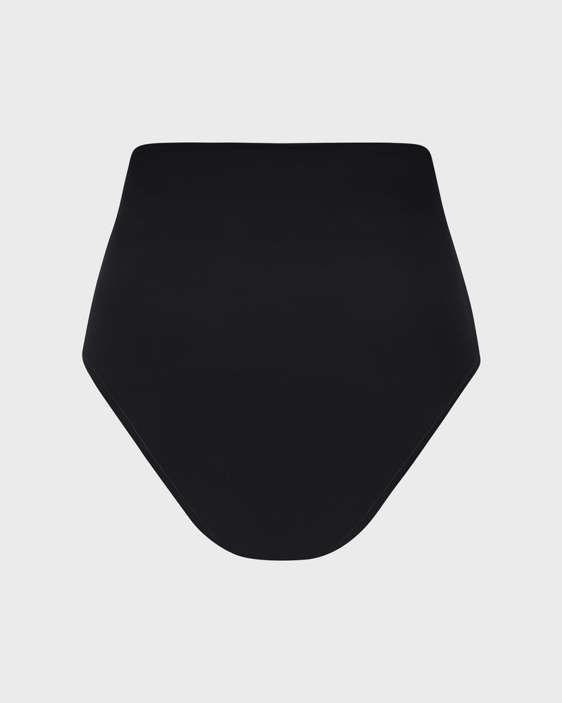 Faith Bottom Faith Bikini Bottom Black – High Waist Luxury Swimwear | Bondi Born ...