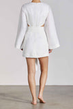 Rinca Mini Dress - White