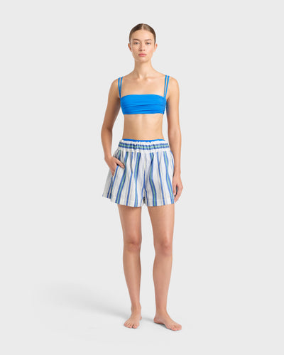 Arezzo Elasticated Short - Lapis