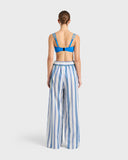 Arezzo Wide Leg Pant - Lapis