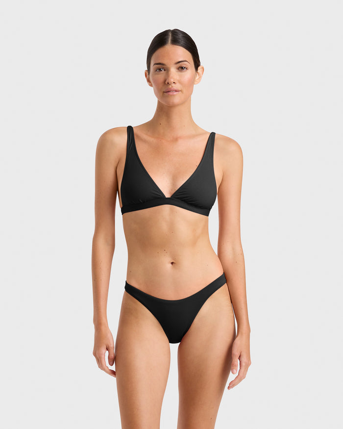 bondi born Minnie Bikini Bottom - Black (Singuleur®)