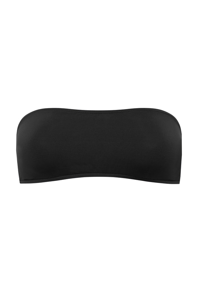 Bondi Born® Bessie Strapless Bandeau Bikini Top In Black Bondi Born Intl 