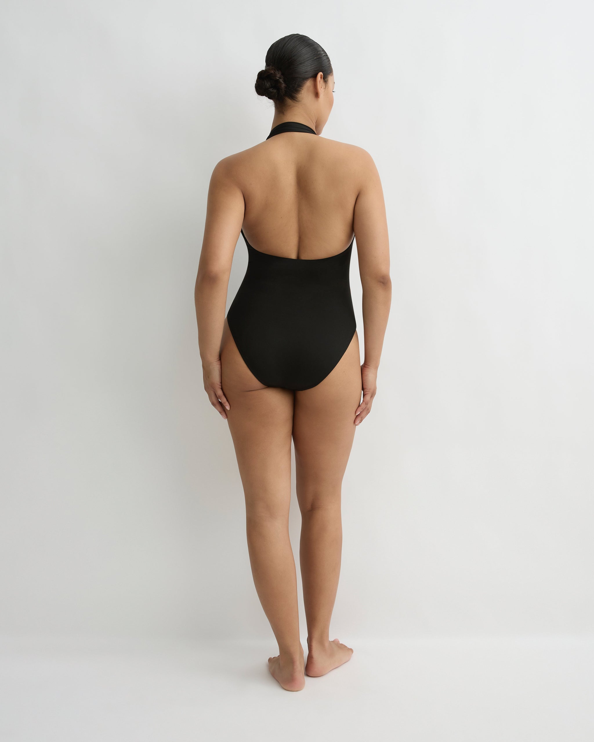 Candice One Piece Black – Halterneck Swimsuit | Bondi Born