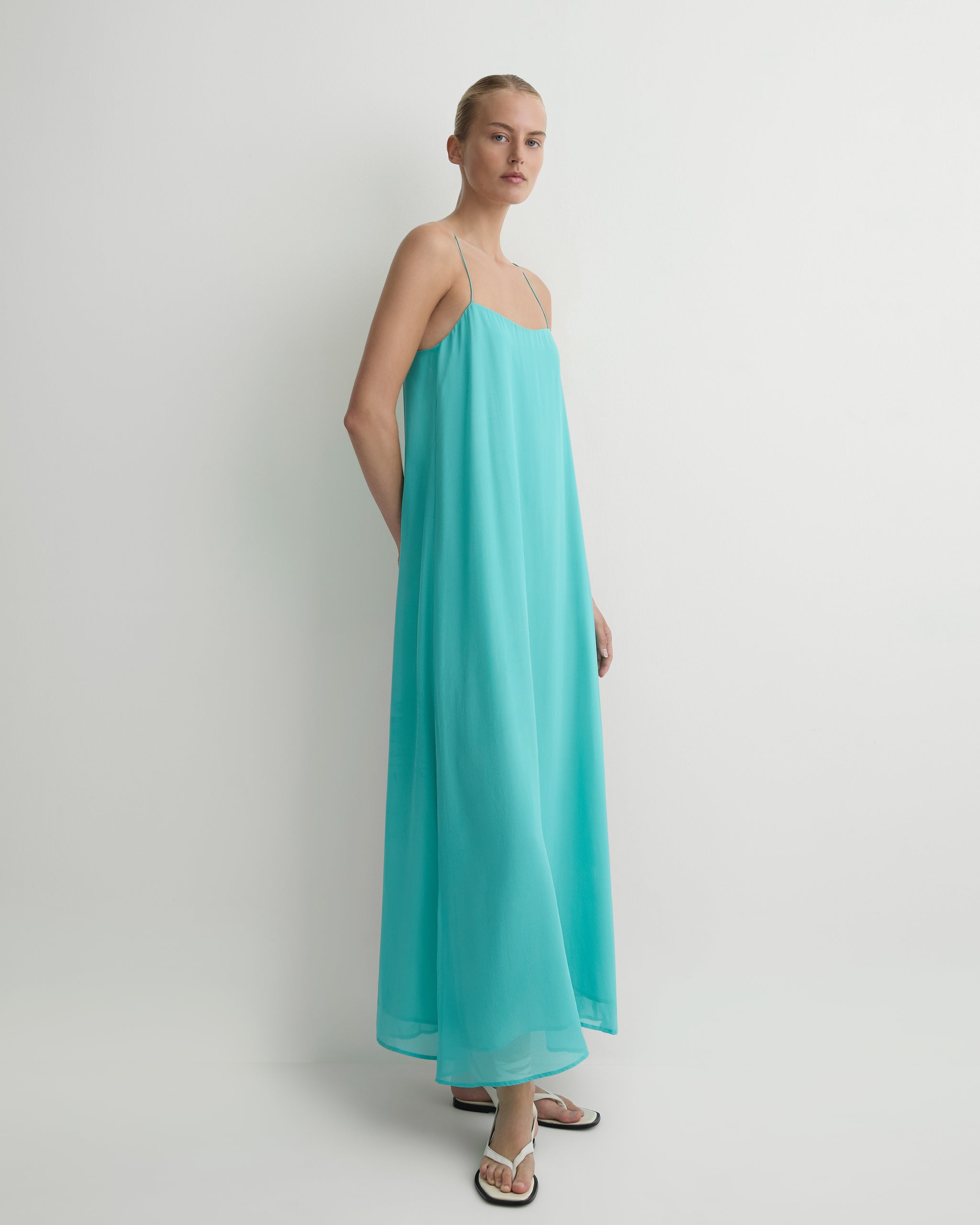 bondi born tropea silk halter maxi dress BONDI BORN Tropea Silk Halter Maxi Dress