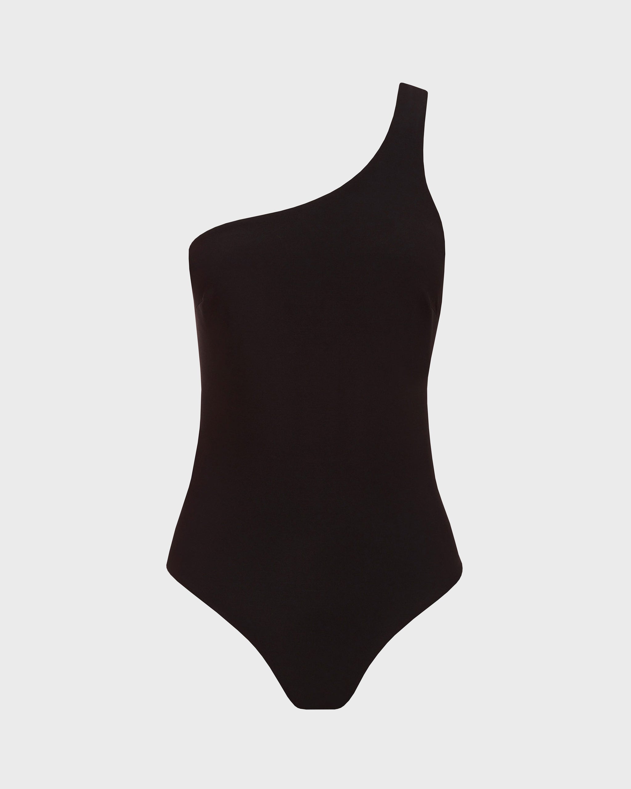 BONDI BORN® | Colette One Shoulder One Piece in Black