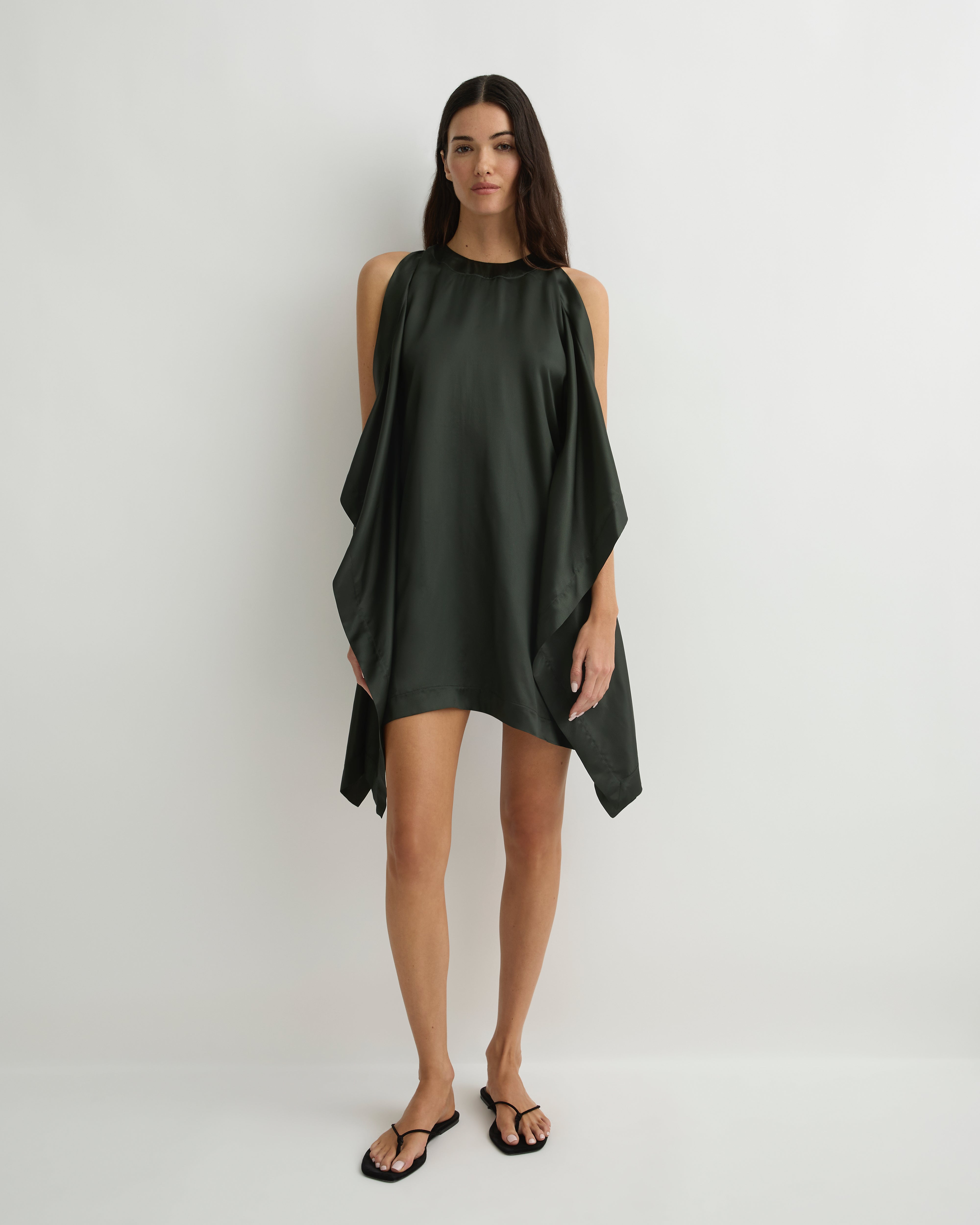 bondi born mini dress Como Waterfall Mini Dress - Forest