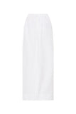 Delphi Cocoon Skirt - White
