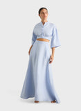 Delphi A-Line Maxi Skirt - Azul