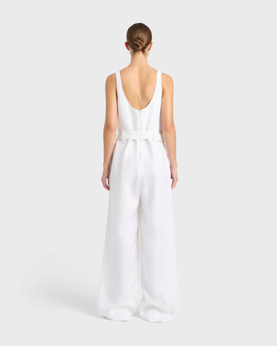 Delphi Jumpsuit - White