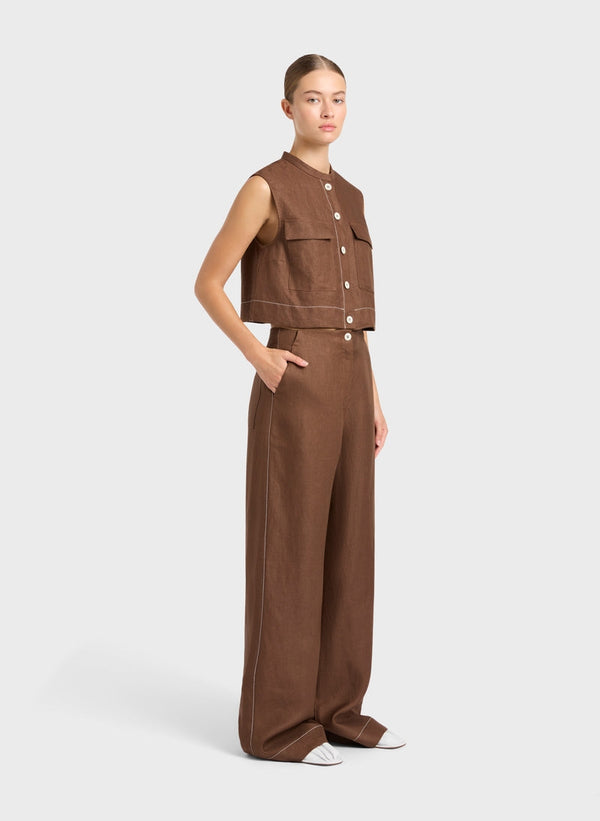 Designer Linen Pants &amp; Shorts