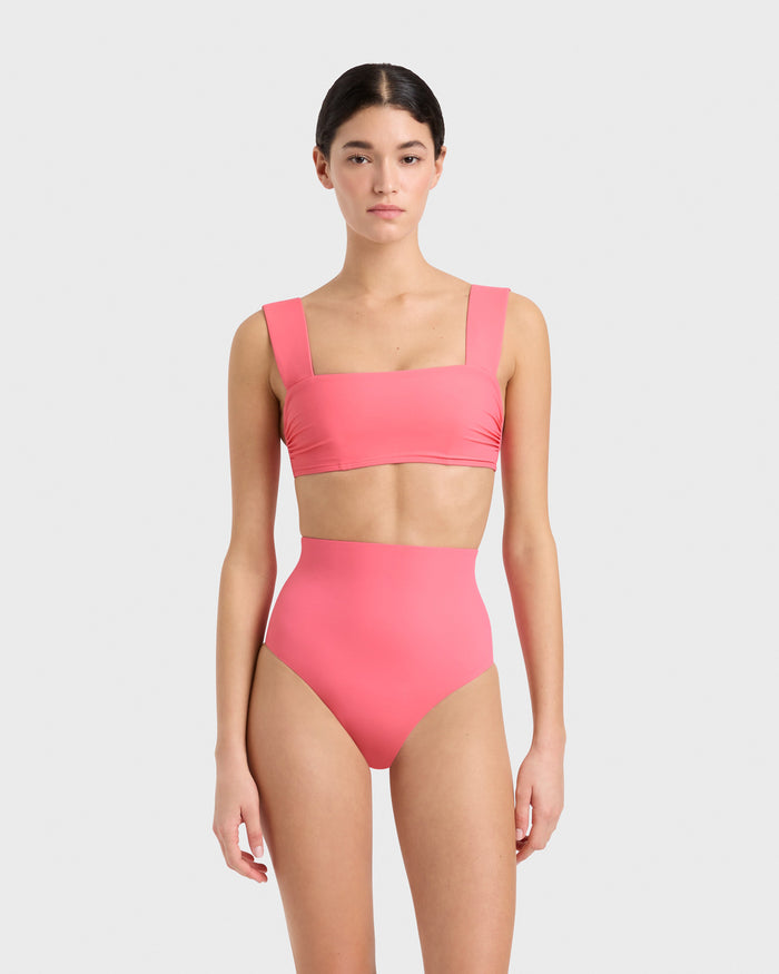 bondi born Elle Bikini Top - Rose (Sculpteur®)