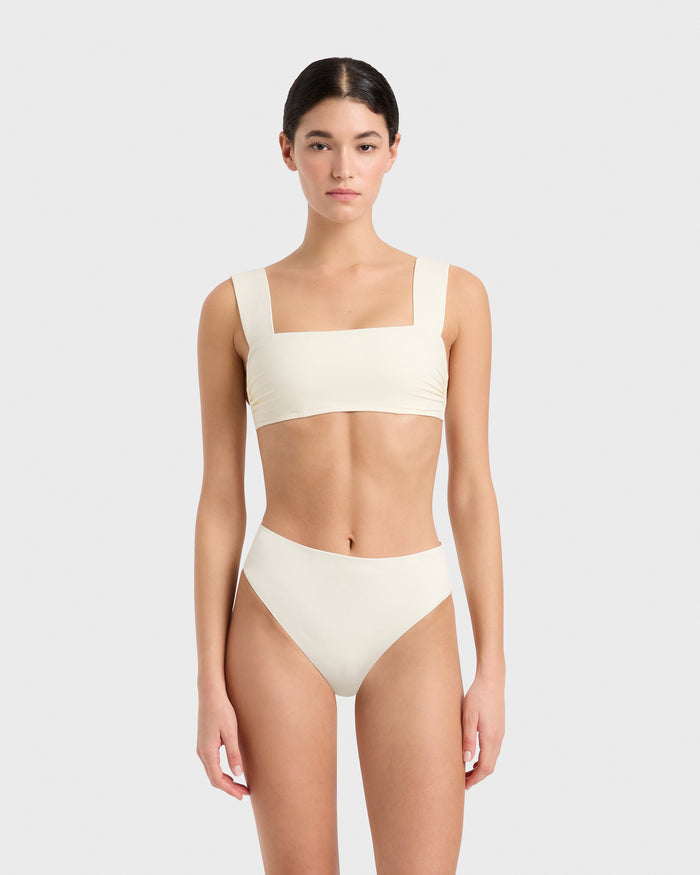 bondi born Elle Bikini Top - Pearl (Sculpteur®)