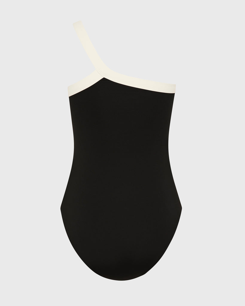Embodee BONDI BORN® | Nicky One-Piece in Black | One-Shoulder Swimsuit – BONDI ...