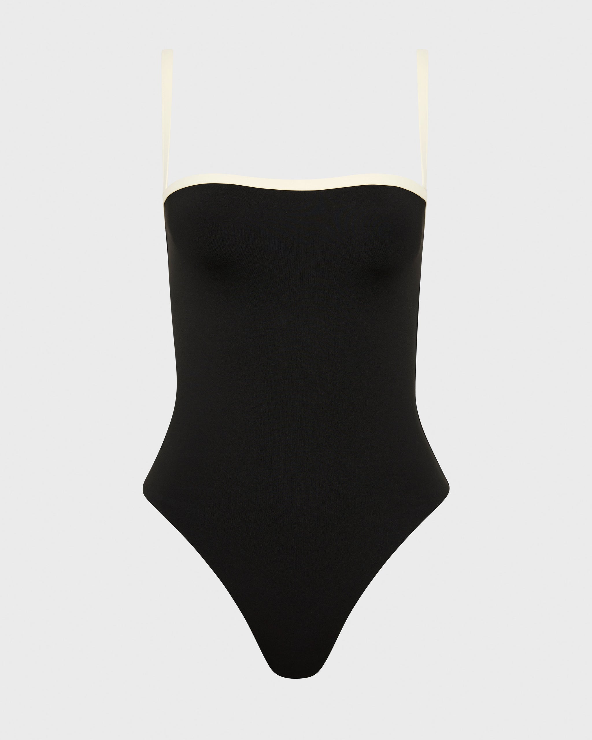 Harlow One Piece Black – Square Neck | Bondi Born® Luxury