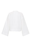Hastings Organic Cotton Relaxed Sleeve Top - White