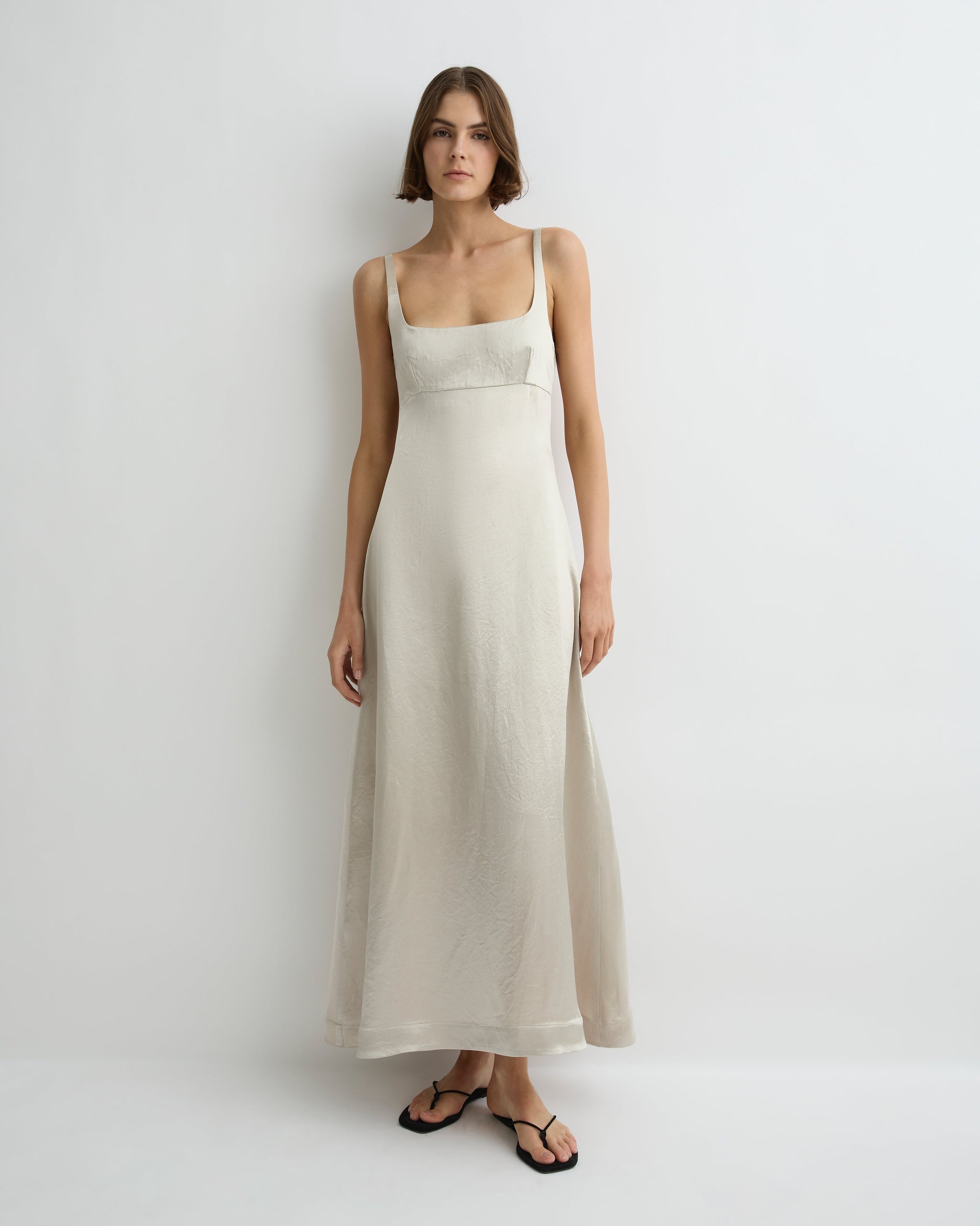 BONDI BORN Kobe Exposed Back Maxi Dress
