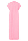 Leiden Organic Linen Maxi Dress - Pink