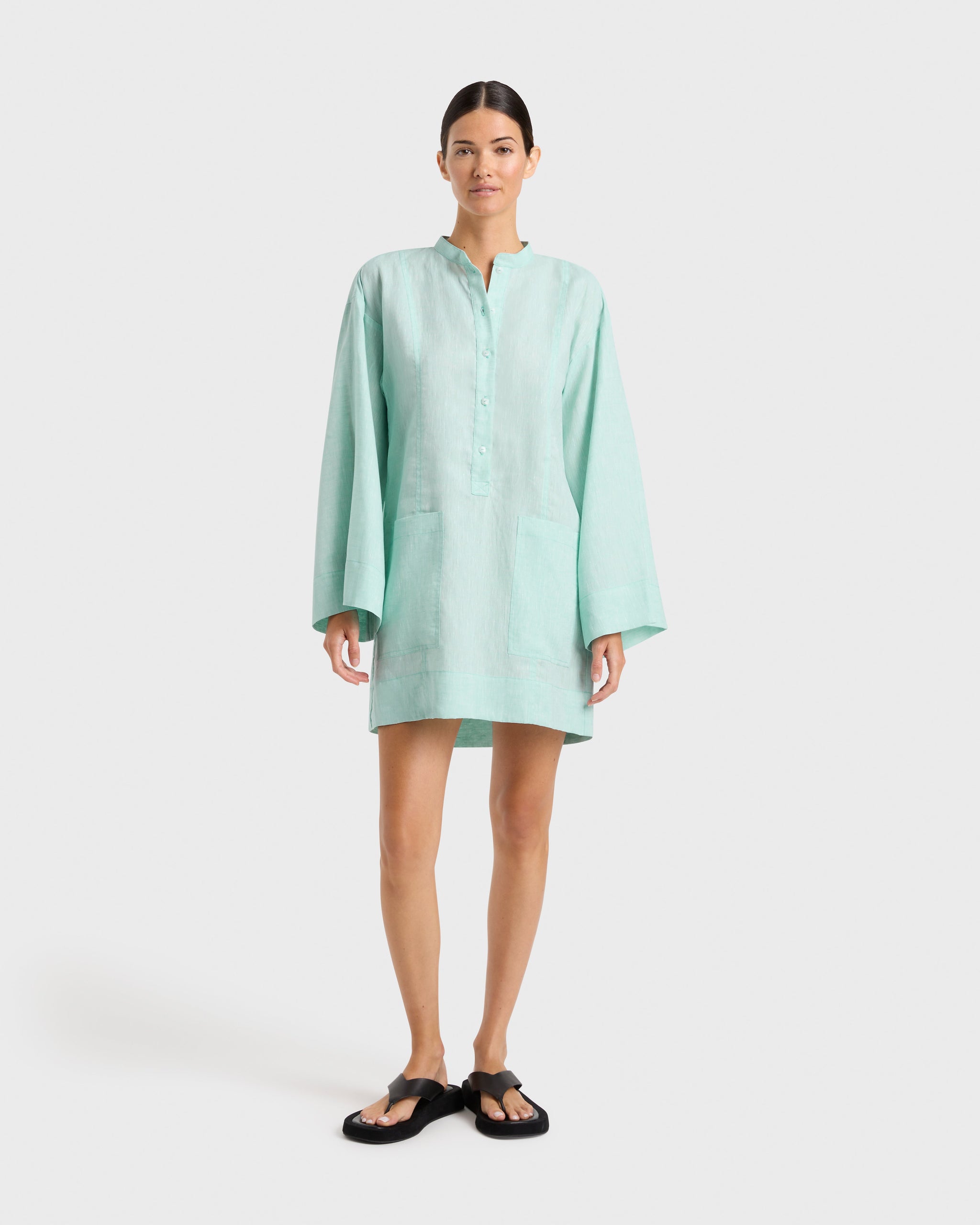 BONDI BORN® Leiden Universal Cami in Mint | Luxury Organic