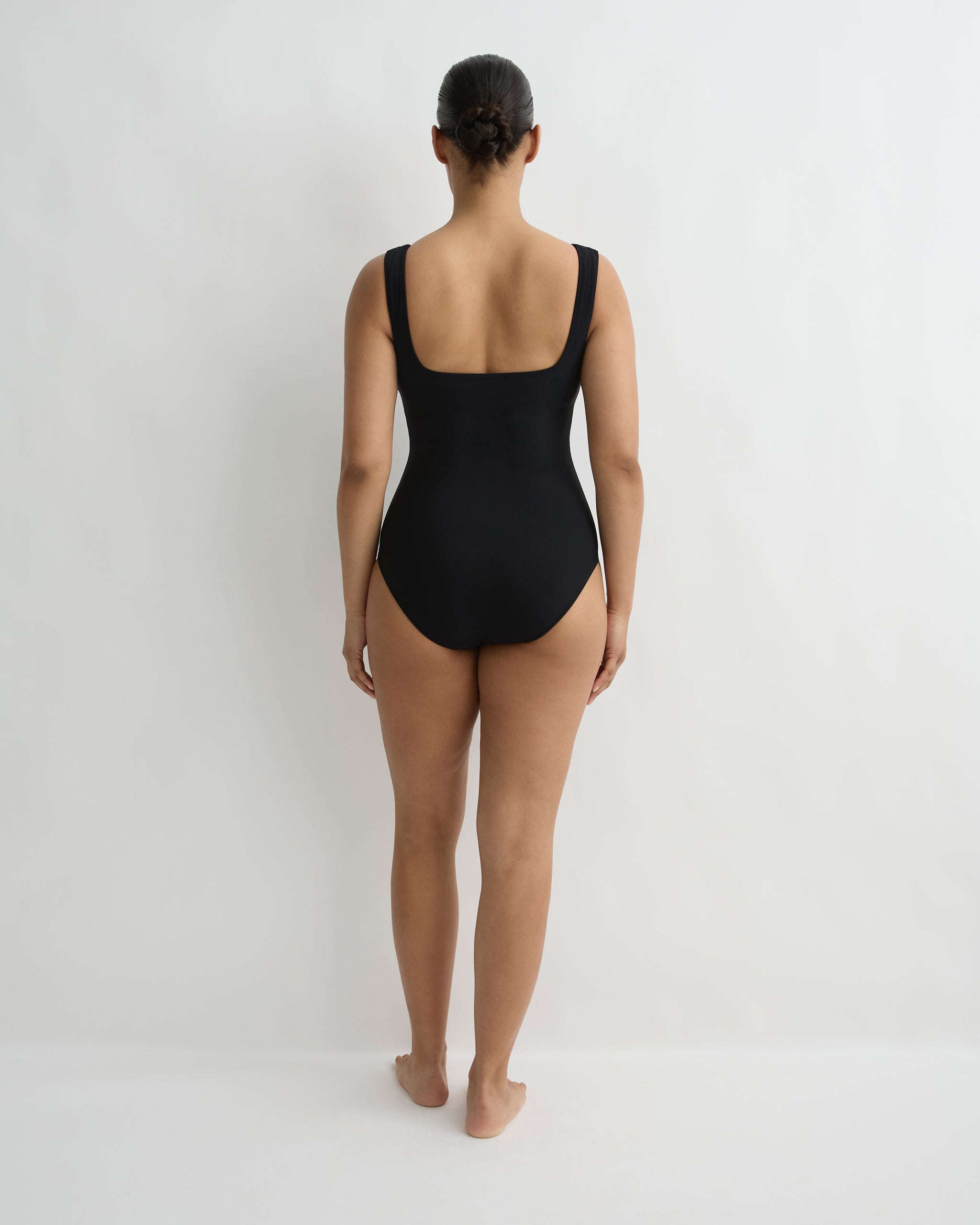 Mackinley One Piece Black – Square Neck | Bondi Born