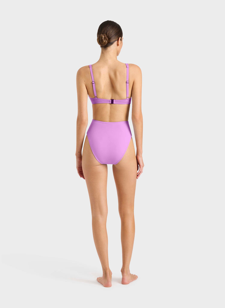 Bondi Born Women s Poppy Bikini Bottom Flamingo Size Xs
