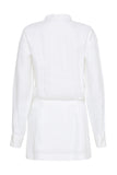 Menton Mini Dress - White