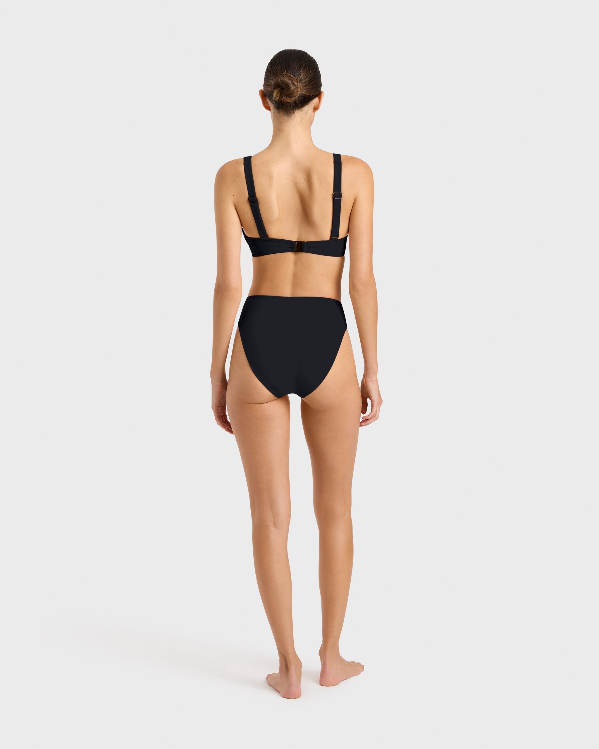 BONDI BORN® | Pamela Bikini Top in Black | Australian
