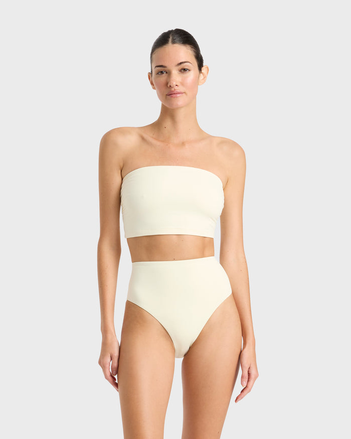 bondi born Stella Bikini Top - Porcelain (Embodee™)