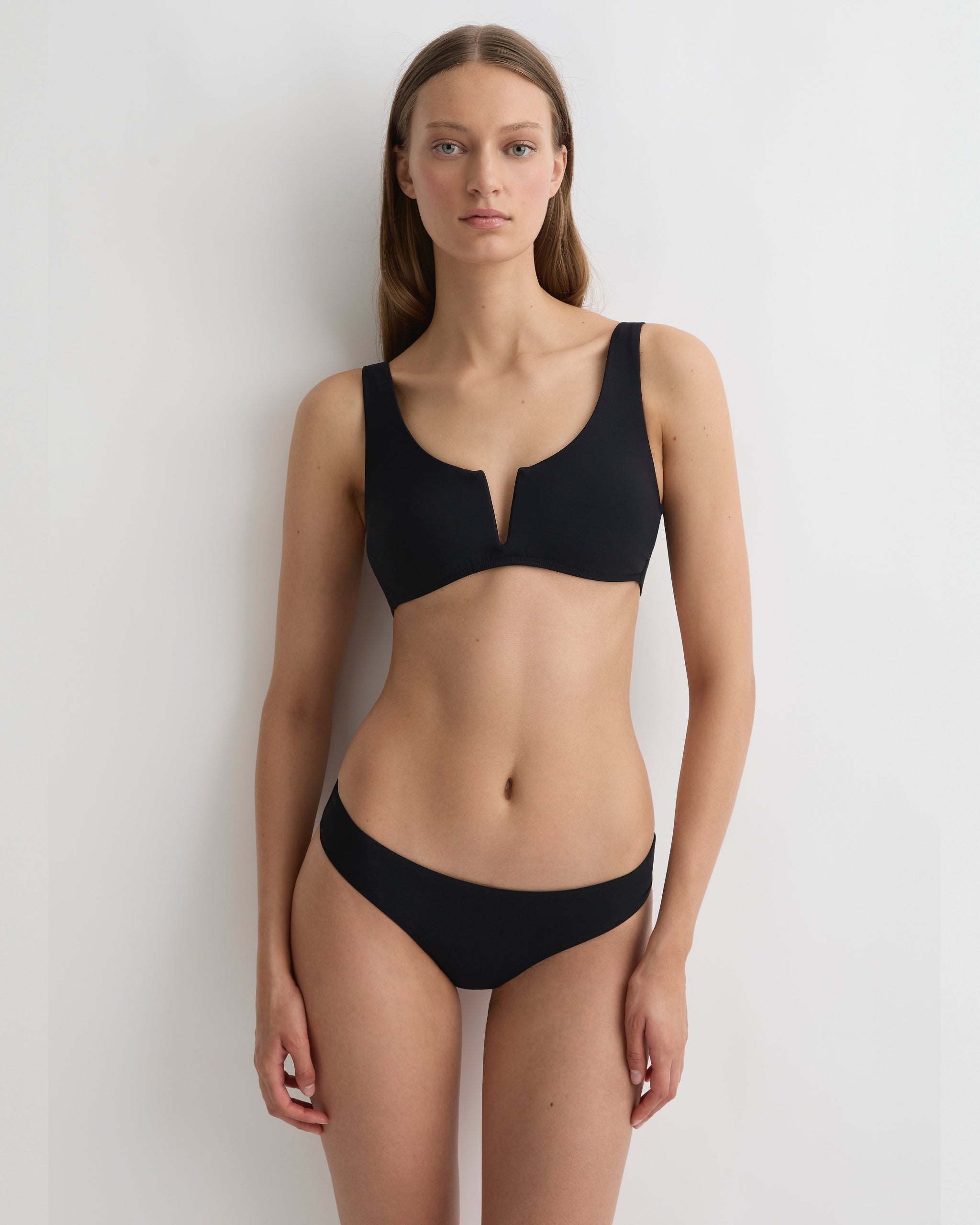 BONDI BORN® | Pamela Bikini Top in Black | Australian