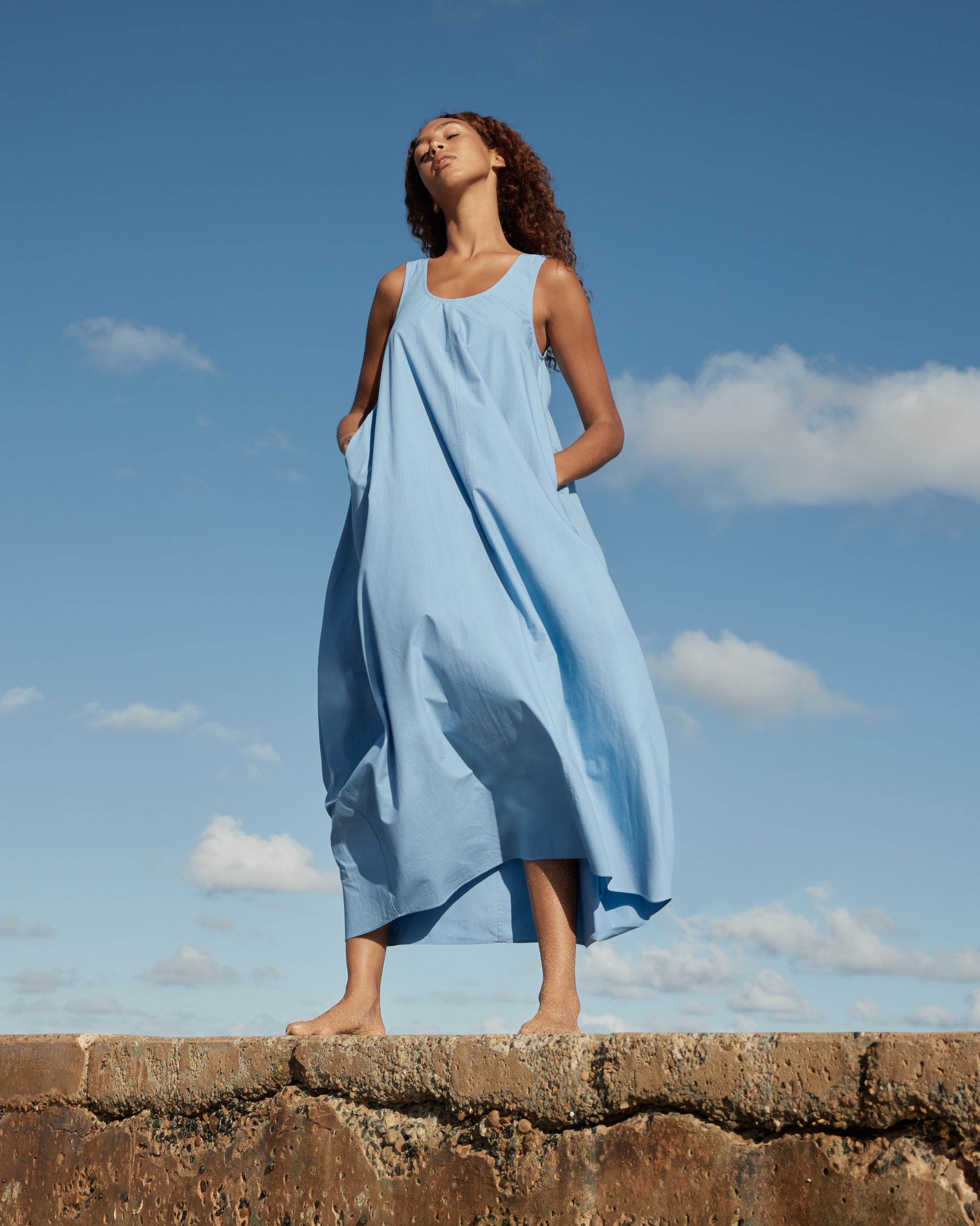 Avila Cocoon Dress - Dusk Avila Cocoon Dress - Dusk