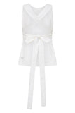 Cabagan Tie Top - White