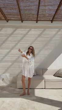BONDI BORN® | Cremona Balloon Skirt White | Skirts – BONDI BORN INTL