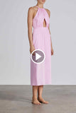 Camille Organic Cotton Dress - Floss